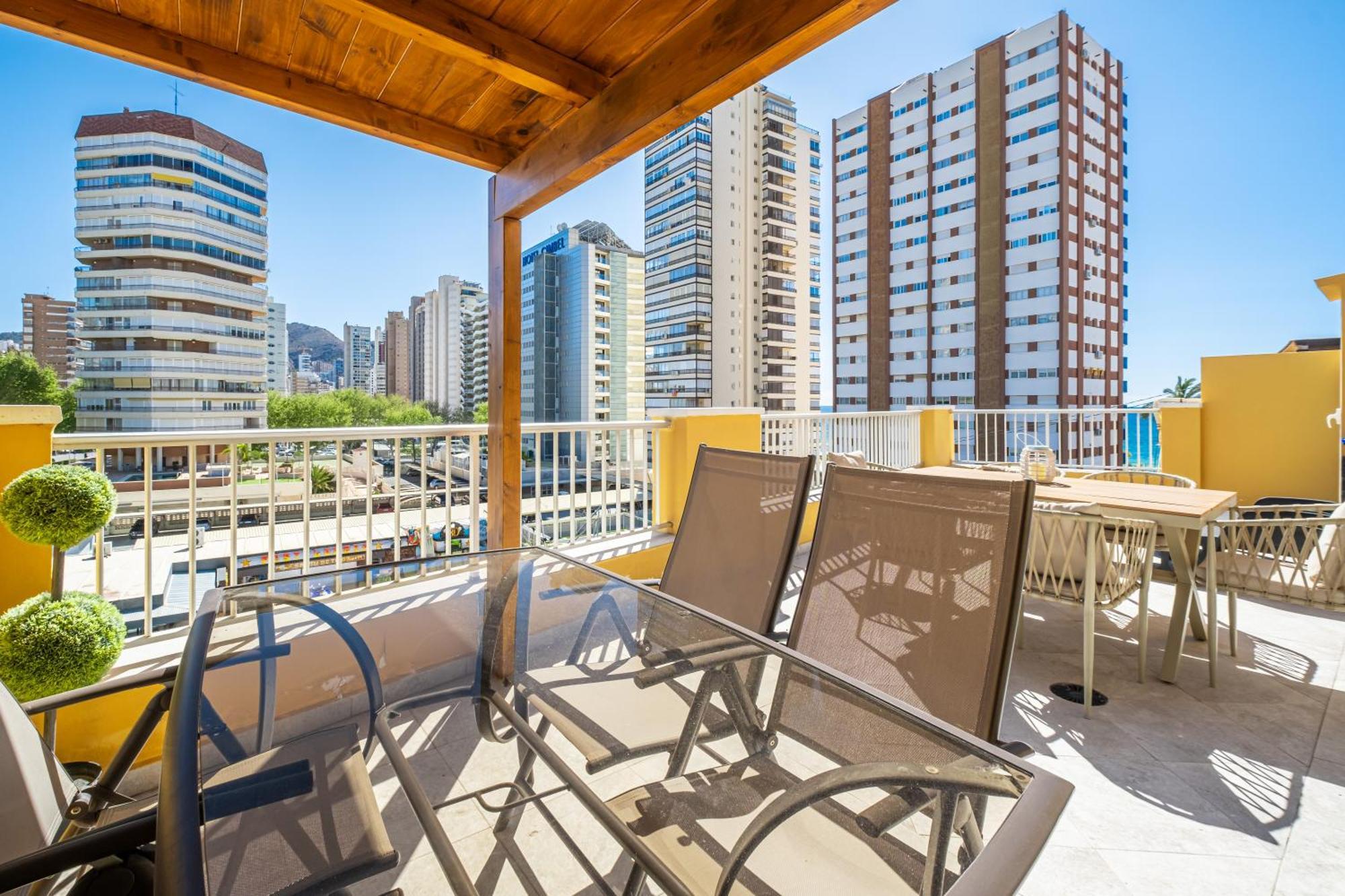 Penthouse Ancla 561 Levante Beach 베니돔 외부 사진