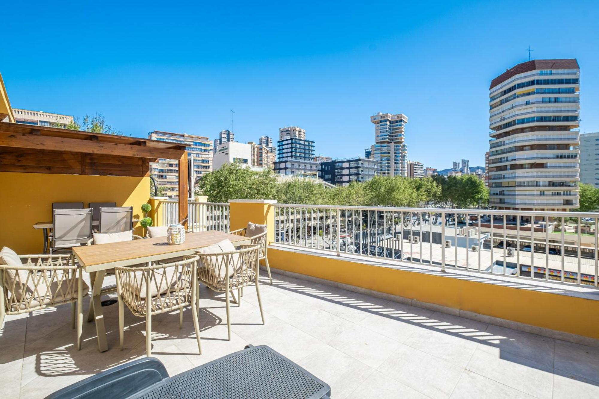 Penthouse Ancla 561 Levante Beach 베니돔 외부 사진